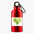 Металлическая бутылка 400 мл UV-DTF