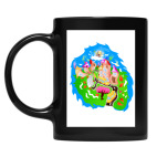 Кружка цветная UV-DTF