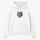 Толстовка худи оверсайз