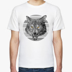 Звериный оскал, пасть волка, хищник