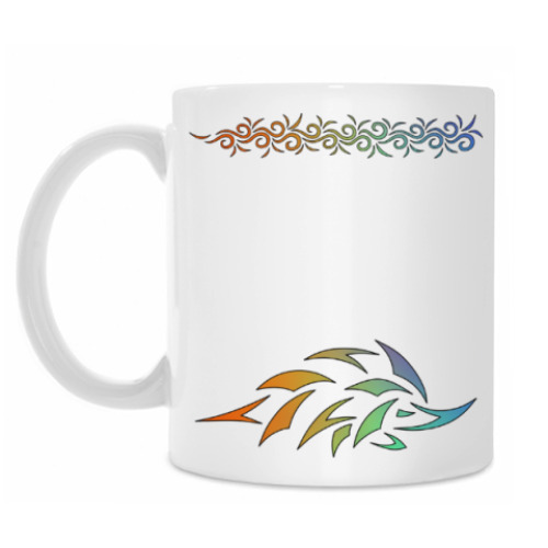 Кружка с принтом Еж