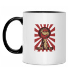 Кружка двухцветная