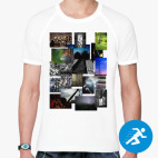 Мужская спортивная футболка