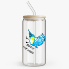 Банка с бамбуковой крышкой