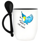 Кружка с ложкой