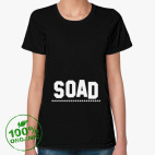 Женская футболка органик