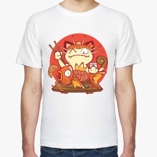 Футболка с принтом Кот