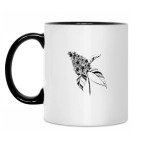 Кружка двухцветная