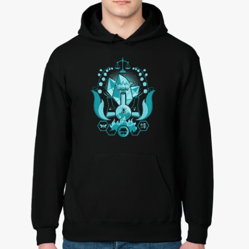 Толстовка худи с принтом Heisenberg