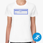 Женская спортивная футболка