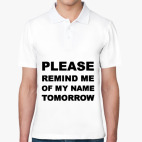 Мужская рубашка поло