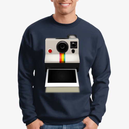 Свитшот с принтом Полароид