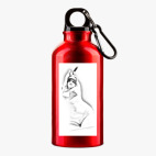 Металлическая бутылка 400 мл UV-DTF