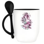 Кружка с ложкой