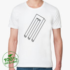 Мужская футболка органик