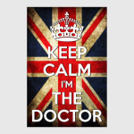 KEEP CALM i'm THE DOCTOR