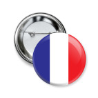 Значок 50 мм Франция, France
