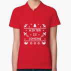 Женская рубашка поло