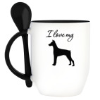 Кружка с ложкой