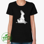 Женская футболка органик