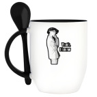 Кружка с ложкой