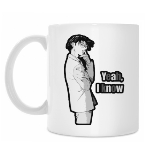 Кружка с принтом Yeah I know