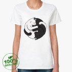 Женская футболка органик