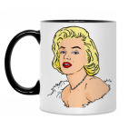 Кружка двухцветная