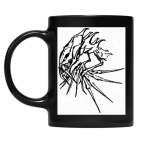 Кружка цветная UV-DTF