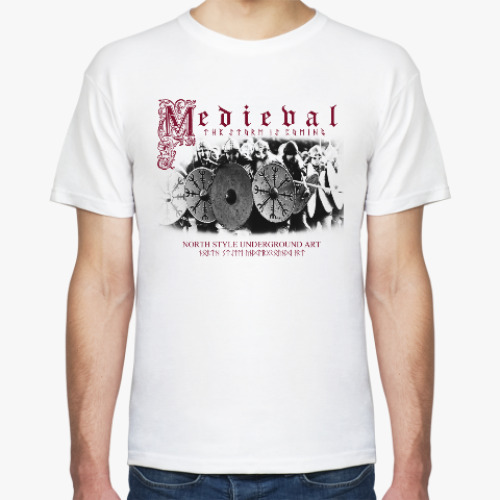 Футболка с принтом Medieval: The Storm Is Coming