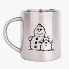 Кружка металлическая