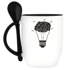 Кружка с ложкой