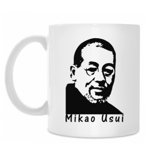 Кружка с принтом Микао Усуи