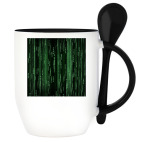 Кружка с ложкой