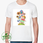 Мужская футболка органик