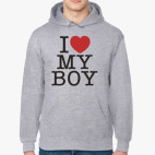 Толстовка худи I love my boy