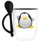 Кружка с ложкой