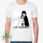 Футболка из органик-хлопка Just Married