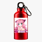 Металлическая бутылка 400 мл UV-DTF