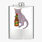 Фляжка стальная