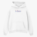 Толстовка худи оверсайз