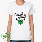 Женская футболка органик