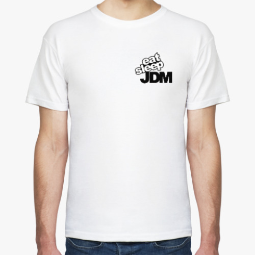 Футболка с принтом JDM Domo kun