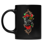 Кружка цветная UV-DTF