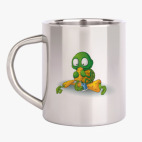 Добрый Черепашонок с морковкой