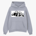 Толстовка худи оверсайз