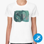 Женская спортивная футболка