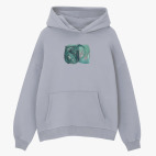 Толстовка худи оверсайз