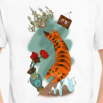 Рыжий кот шалун