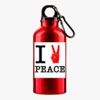 Металлическая бутылка 400 мл UV-DTF